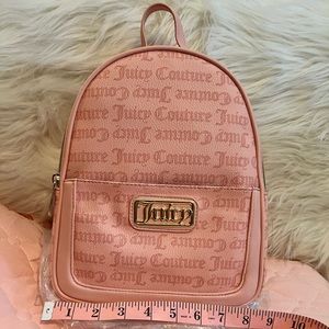 Juicy Couture Macroon Logo Statement Backpack.